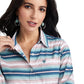 10042176 Ariat Women's REAL Kirby Stretch LS Shirt Downstream