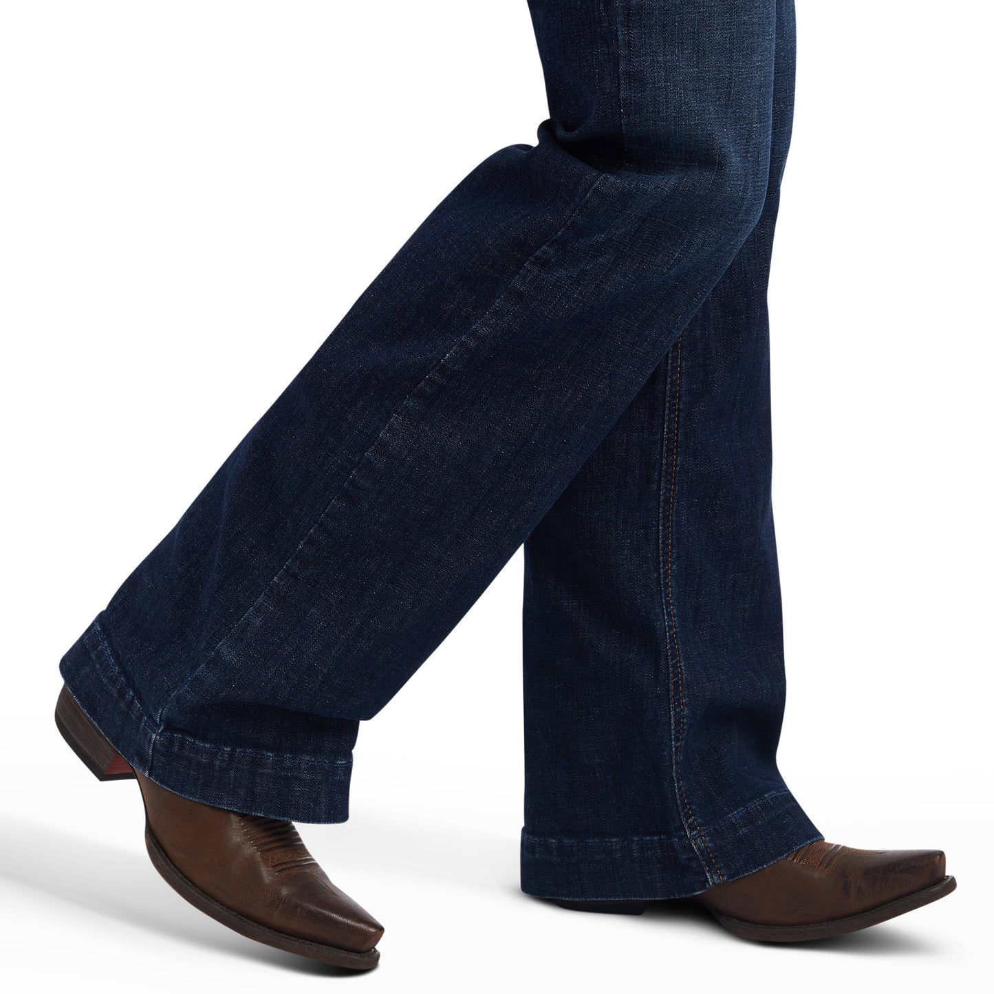 10042219 Ariat Wms Mid Rise Trouser Wide Leg Lexie Rascal