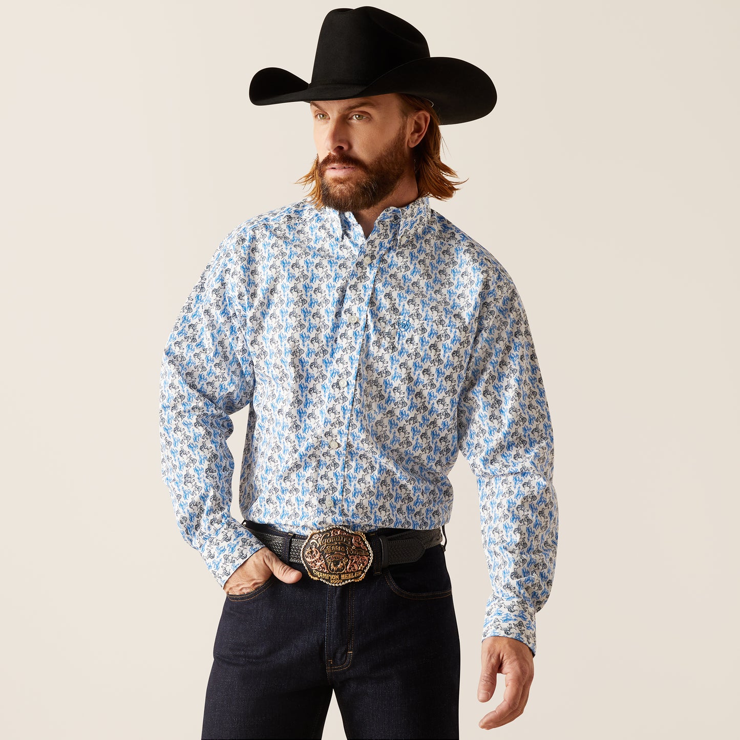 10047213 Ariat Men's Peerce Classic Fit Shirt