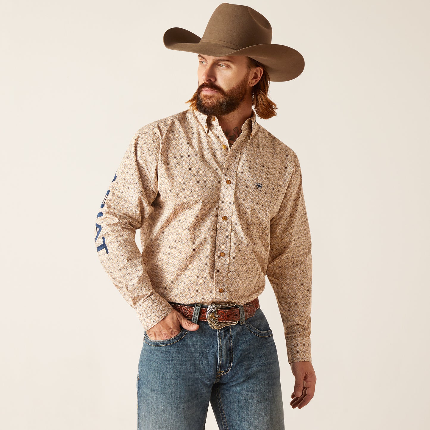 10047353 Ariat Men's Team Conrad Classic Fit Shirt