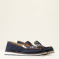 10046917 Ariat Womens Cruiser Navy Blue Suede/Saddle Up Print