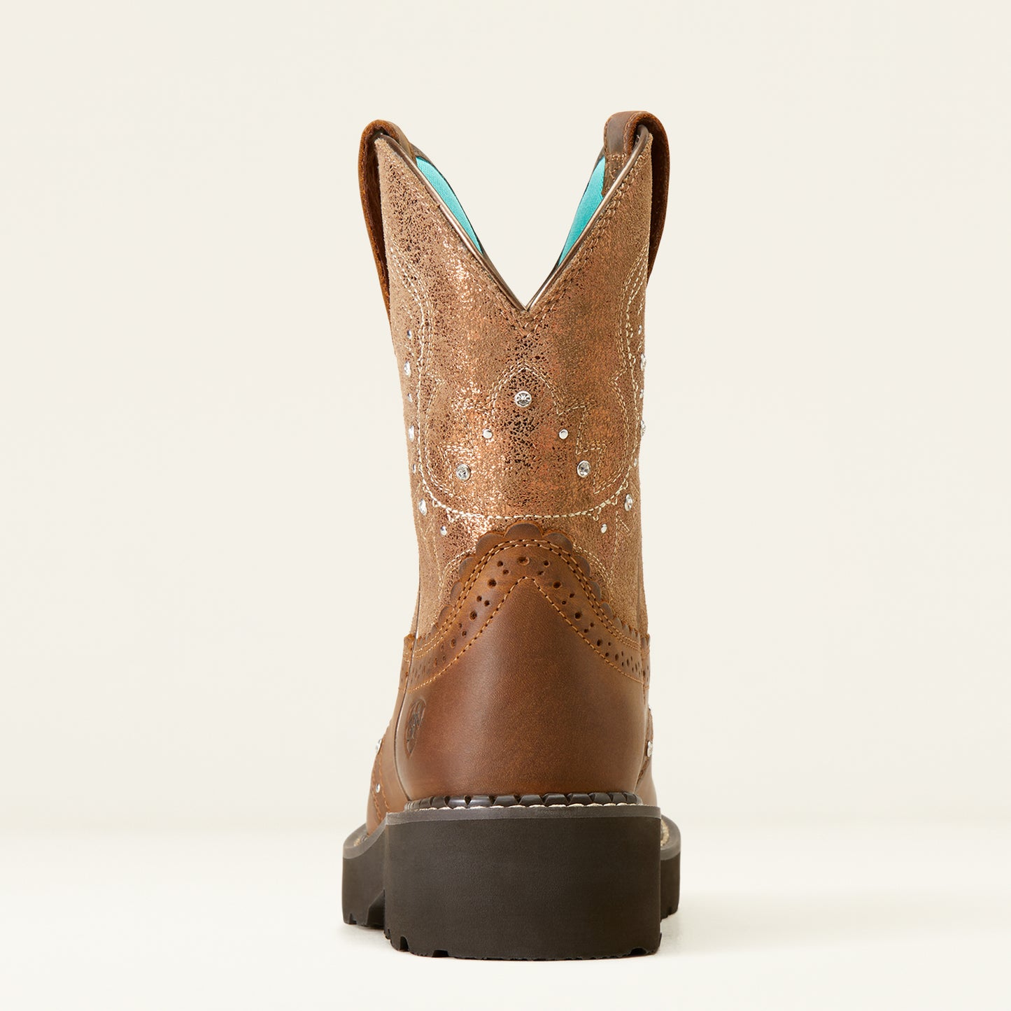 10047013 Ariat Womens Gembaby Distressed Brown/Copper