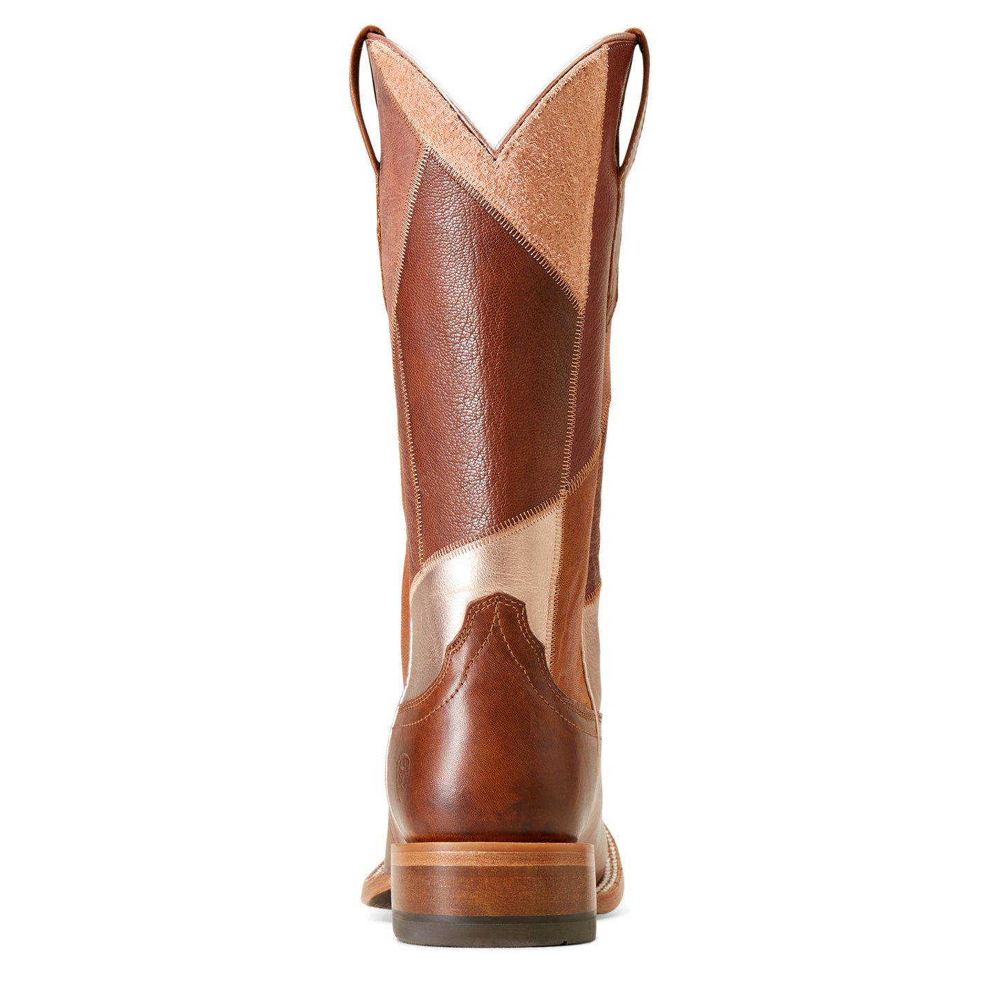 10047049 Ariat Women's Frontier Patchwork Dapper Tan/Rose Mosaic