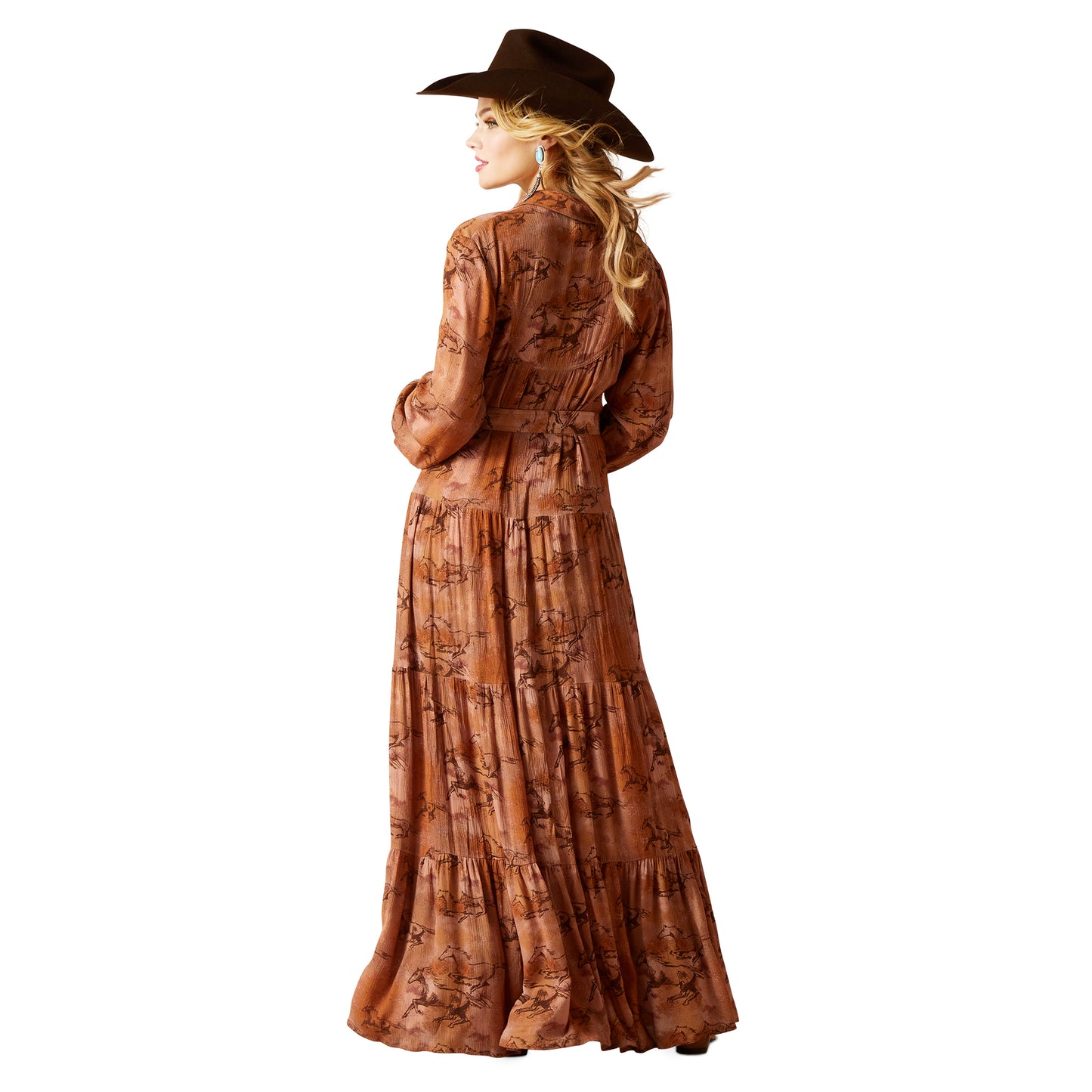 10047256 Ariat Women's  Gallop Away Maxi Dress