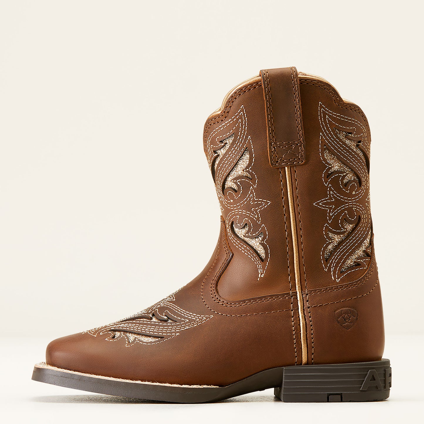 10046883 Ariat Kids (Little) Round Up Bliss Sassy Brown