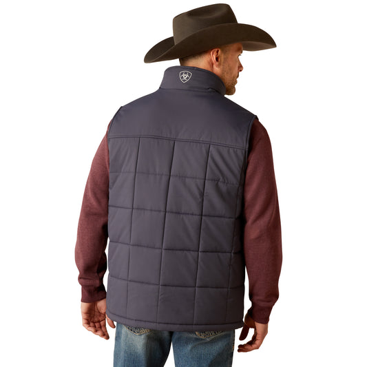 10051972 Ariat Men's Crius Insulated Vest Odyssey Grey