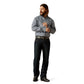 10051978 Ariat Men's  Wrinkle Free Luther Classic Fit-Grey