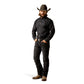 10051980 Ariat Men's Wrinkle Free Lenox LS Shirt Black