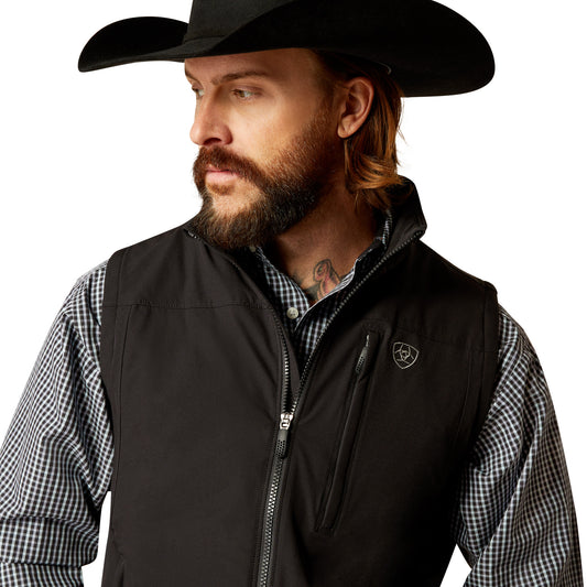 10051992 Ariat Men's Pioneer Vest Black