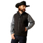 10051992 Ariat Men's Pioneer Vest Black