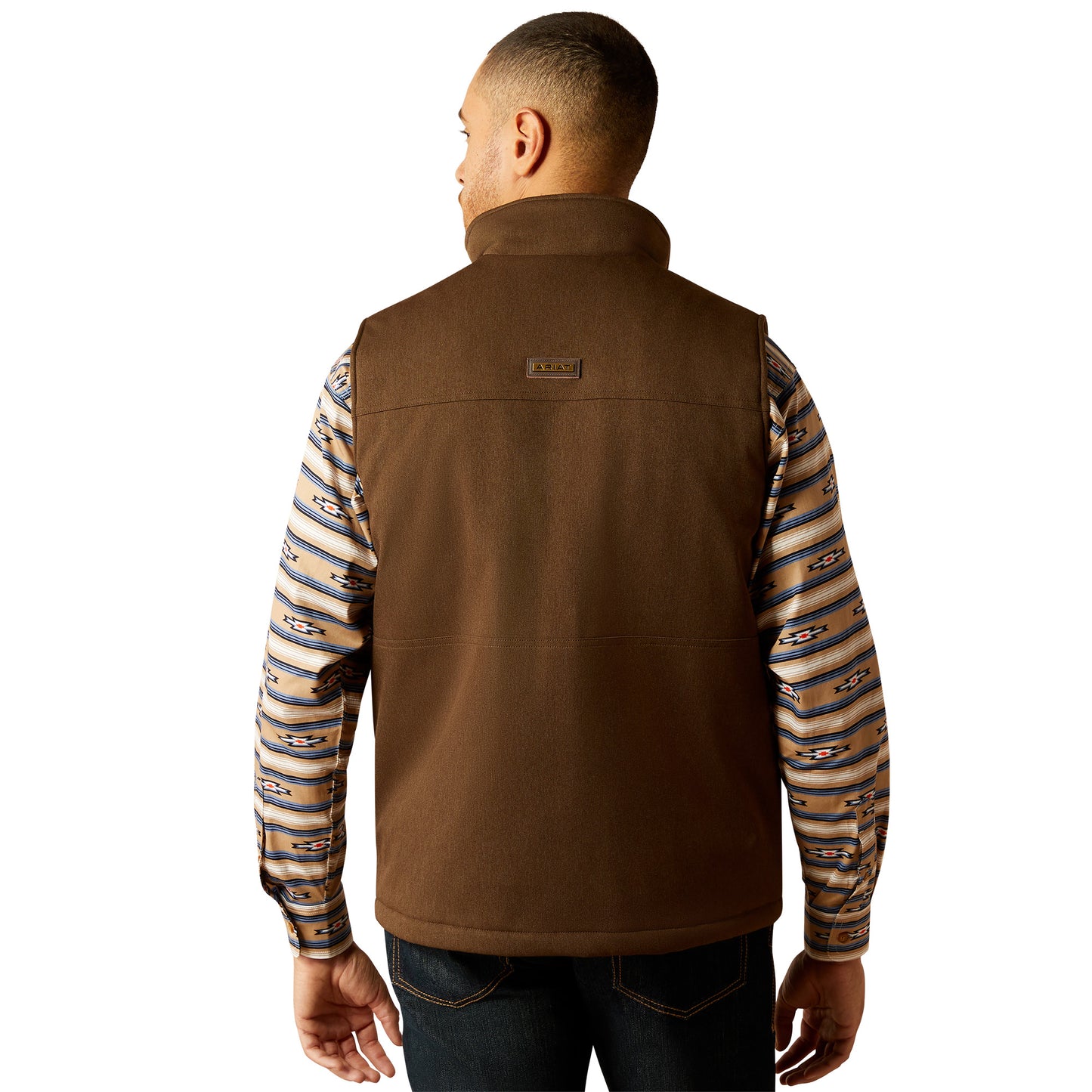 10052444 Ariat Men's Abilene Vest Wren Heather