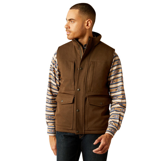 10052444 Ariat Men's Abilene Vest Wren Heather