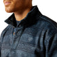 10052697 Ariat Men's Wesley Sweater Blue Southwest Serape