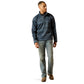 10052697 Ariat Men's Wesley Sweater Blue Southwest Serape