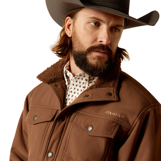 10053012 Ariat Men's Vernon Sherpa 2.0 Jacket Carafe