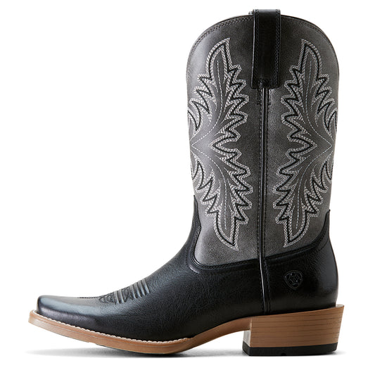 10053695 Ariat Men's Renegade Black Night/Titanium EE Wide