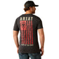 10053985 Ariat Men's Barbed Flag T-Shirt