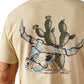 10053998 Ariat Men's Bleached Bones T-Shirt