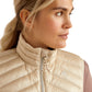 10052708 Ariat Women's Ideal Down Vest-Iridescent Summer Sand