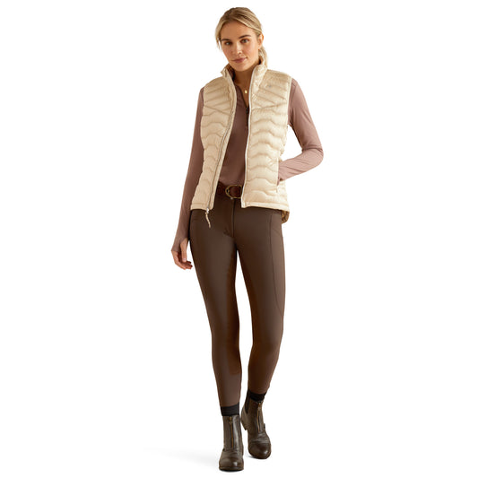 10052708 Ariat Women's Ideal Down Vest-Iridescent Summer Sand