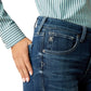 10051838 Ariat Women's High Rise Lydia Boot Cut Jeans