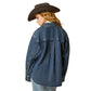 10051883 Ariat Women's Denim Shirt Jacket Hesperia