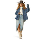 10051883 Ariat Women's Denim Shirt Jacket Hesperia