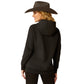 10051999 Ariat Women's Steer Stitch Hoodie Black