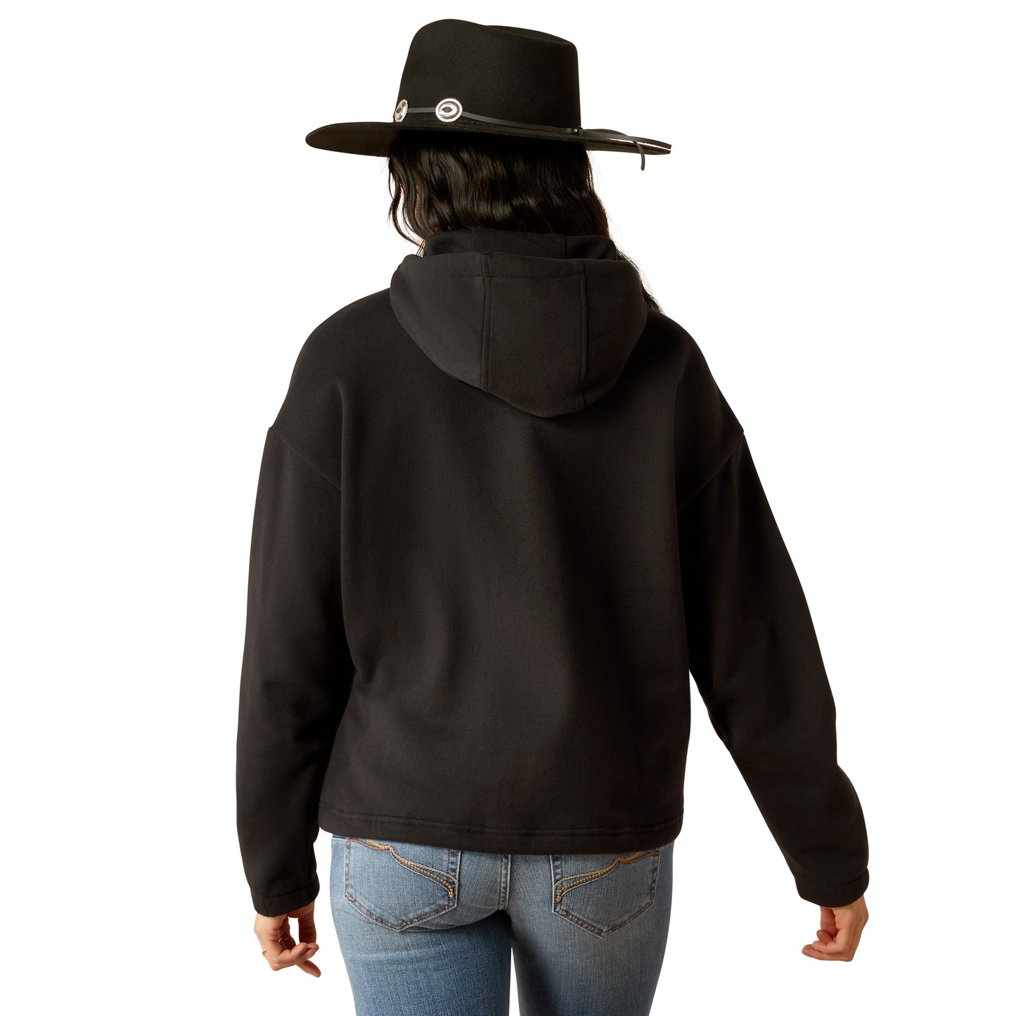 10052002 Ariat Women's Essential Hoodie Black