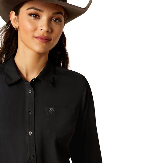 10052132 Ariat Women's Kirby Pro Shirt-Black