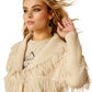10052606 Ariat Women's Luz Fringe Sweater Summer Sand