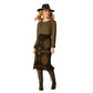 10052645 Ariat Women's Caldera Sweater Skirt Relic/Black