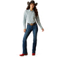10052791 Ariat Women's Kirby Stretch LS Shirt Capri Stripe