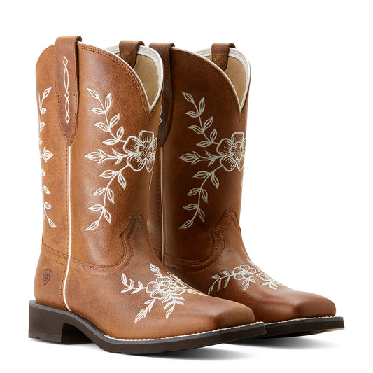 10053598 Ariat Women's Flora Country Cork Boots C Wide