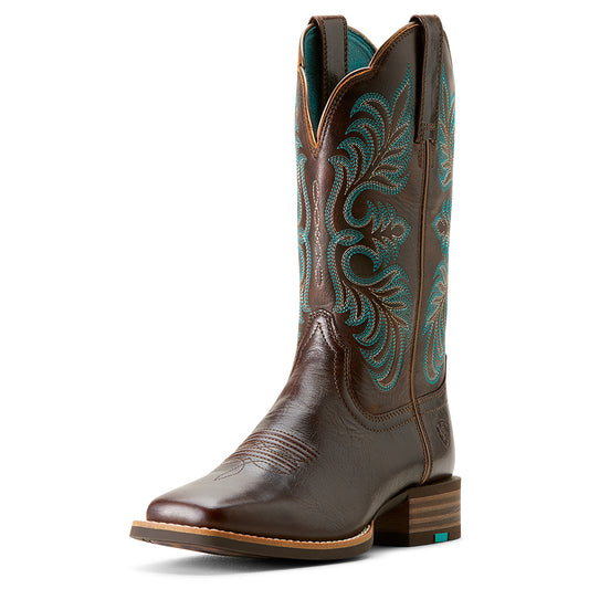 10053606 Ariat Women's Gillette Arizona Brown/Marble Brown C Width