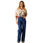 10053885 Ariat Women's Roughstock Oversized Crew Sweatshirt