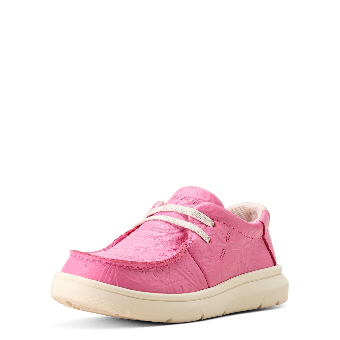 10053815 Ariat Kid's Hilo Emboss Hot Pink