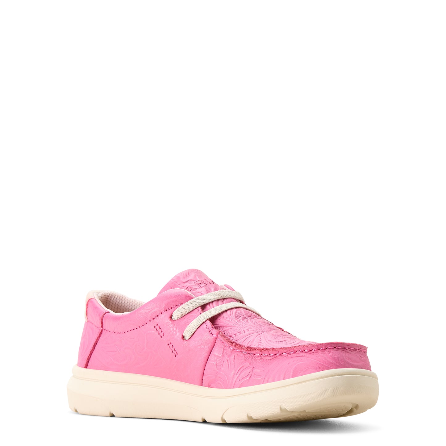 10053815 Ariat Kid's Hilo Emboss Hot Pink