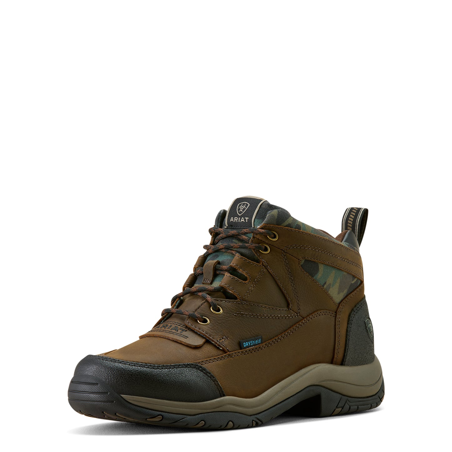 10064010 Ariat Men's Terrain H20 Dark Coffee/Camo Print