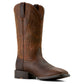 10063985 Ariat Men's Sport Rustler Toffee Hippo Print/Rich Oak
