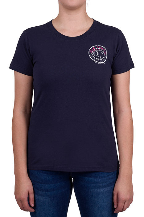 G4S2503020 Boar Tearer Women's Sutton SS Tee Navy