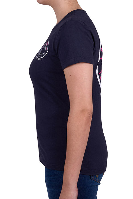 G4S2503020 Boar Tearer Women's Sutton SS Tee Navy