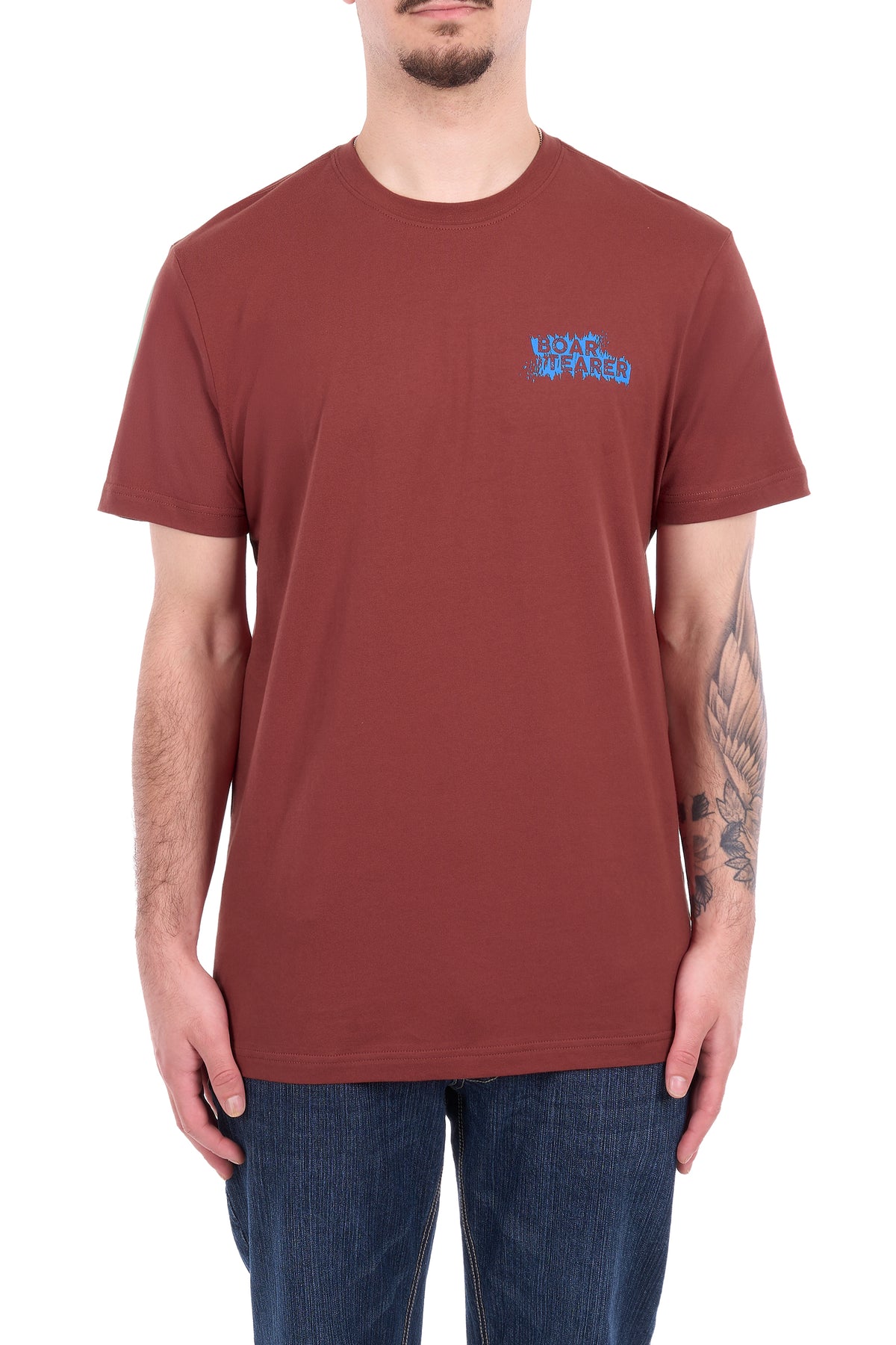 G6S1503031 Boar Tearer Men’s Pierson SS Tee Cognac