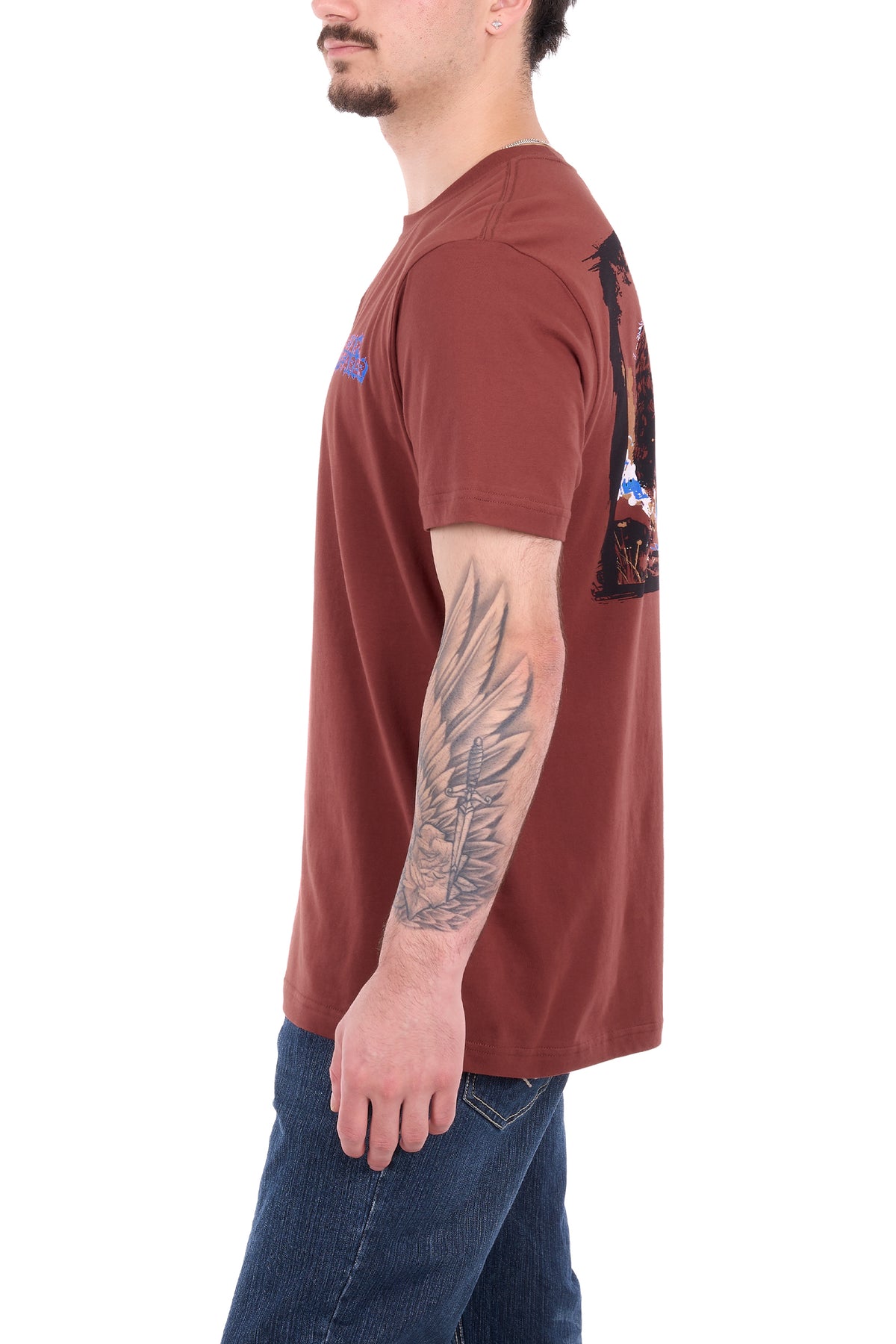 G6S1503031 Boar Tearer Men’s Pierson SS Tee Cognac