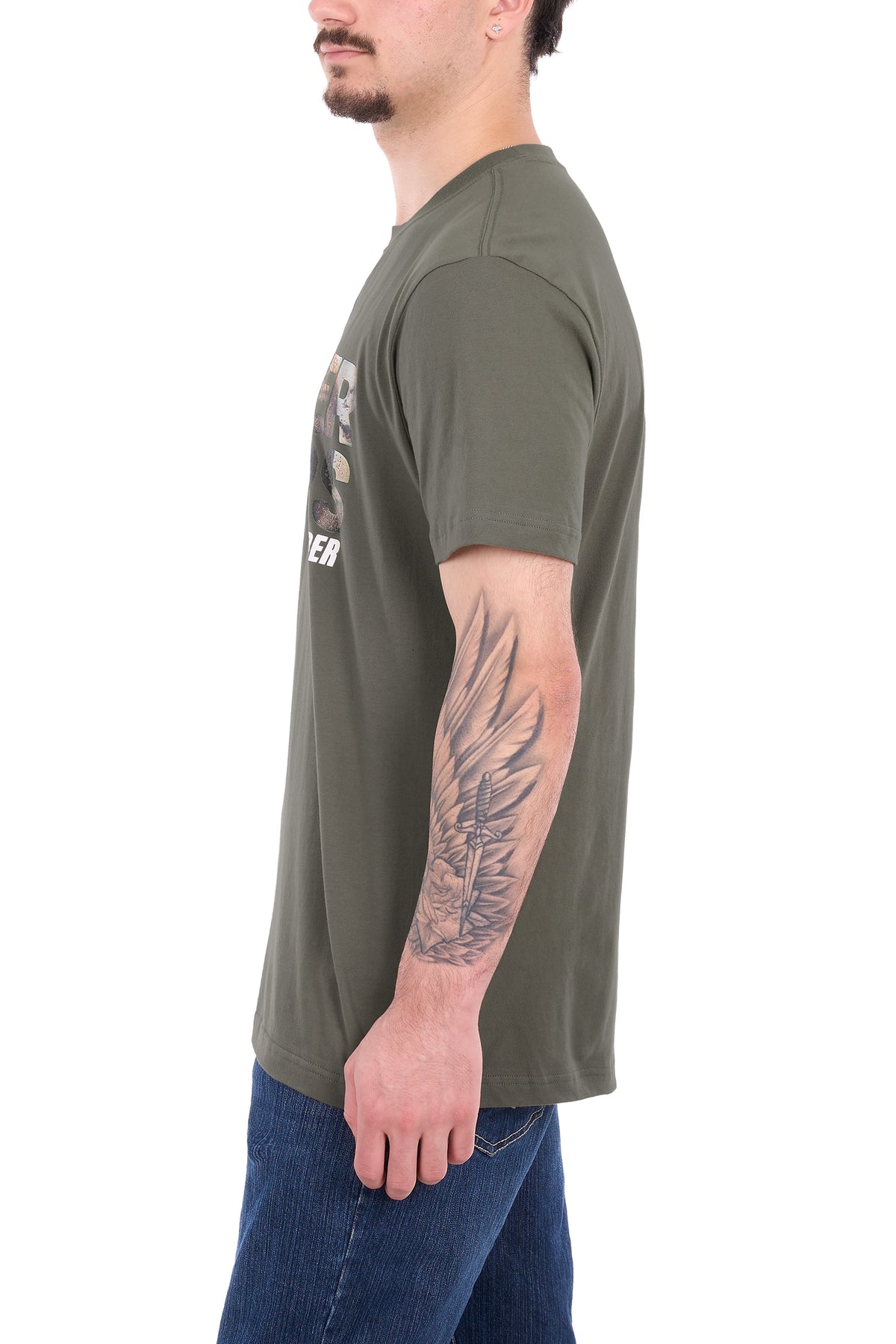 G6S1503033 Boar Tearer Men’s Andy SS Tee Military