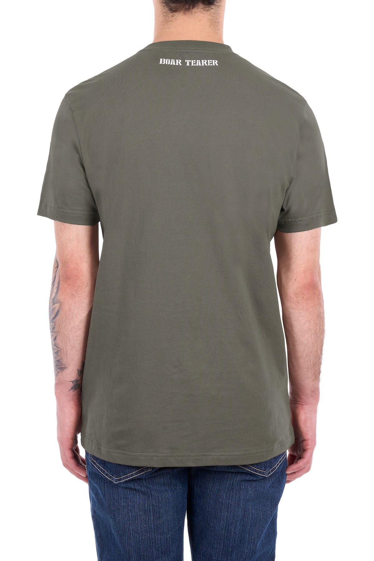 G6S1503033 Boar Tearer Men’s Andy SS Tee Military