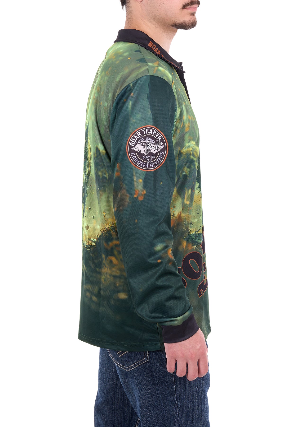 G6S1568034 Boar Tearer Men’s Gareth Long Sleeve Tee