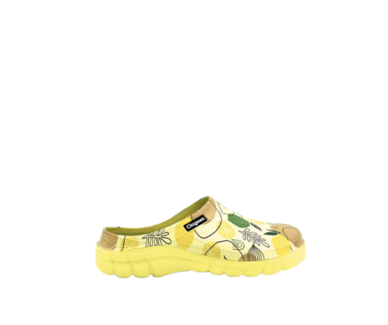 CL1GAR652 Clogee Women's Garden Clog Lemon Lime