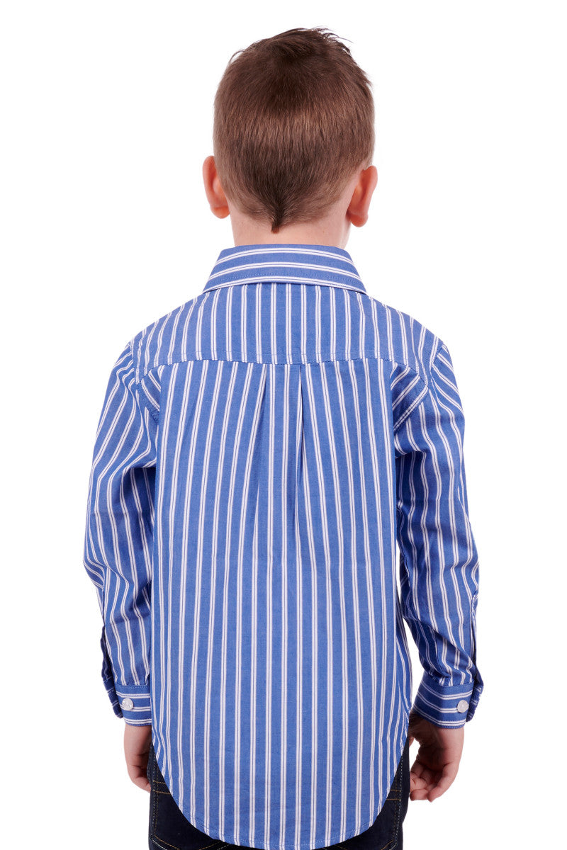 H3S7101183 Hard Slog Kids Charlie LS Shirt