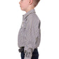 H4S7101053 Hard Slog Kid's Cane 1/2 PLKT LS Shirt